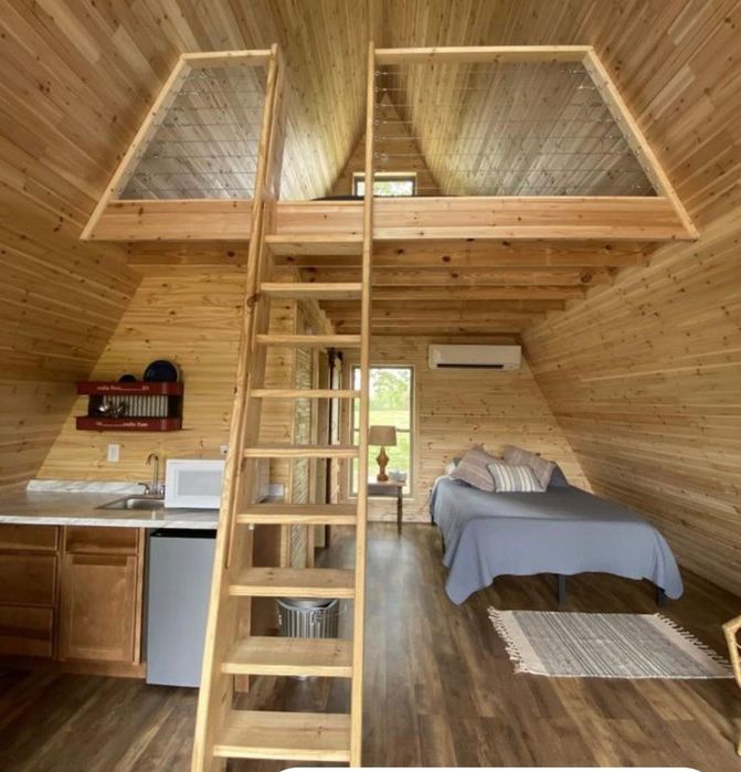 Vând cabane tip A frame