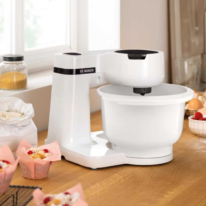 Нов Мощен Кухненски Робот Bosch MUMS2AW01 Серия 2, 3,8 л, 700W, 2 години Гаранция