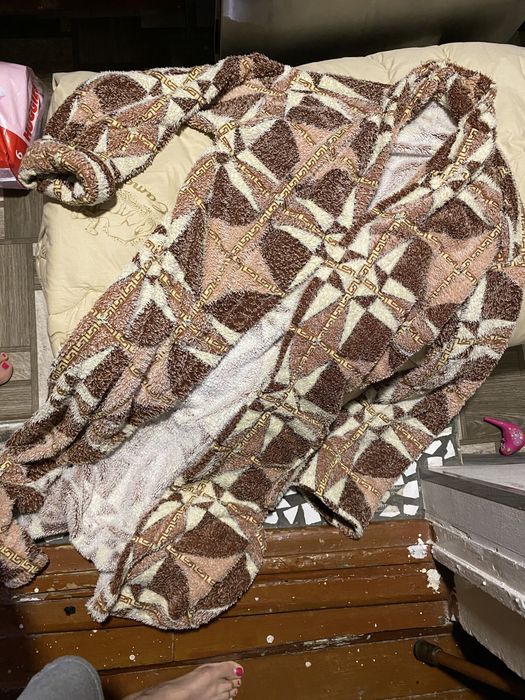 Халат махровый теплый