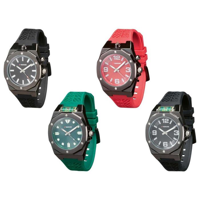 Ceas ParkSide PWSL1A1 Fan Edition, rezistent la apă mecanism cu cuarț