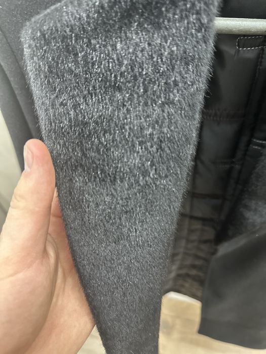 Пальто мужское черное