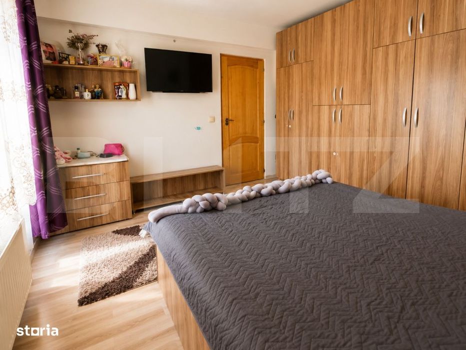 Apartament 3 camere, 56.41 mp, balcon, parcare subterana, Baciu, Petro