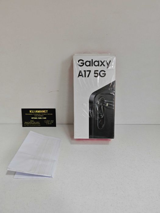 Samsung Galaxy A17 5G, SIGILAT, Gar. 2 ani - KLI Amanet