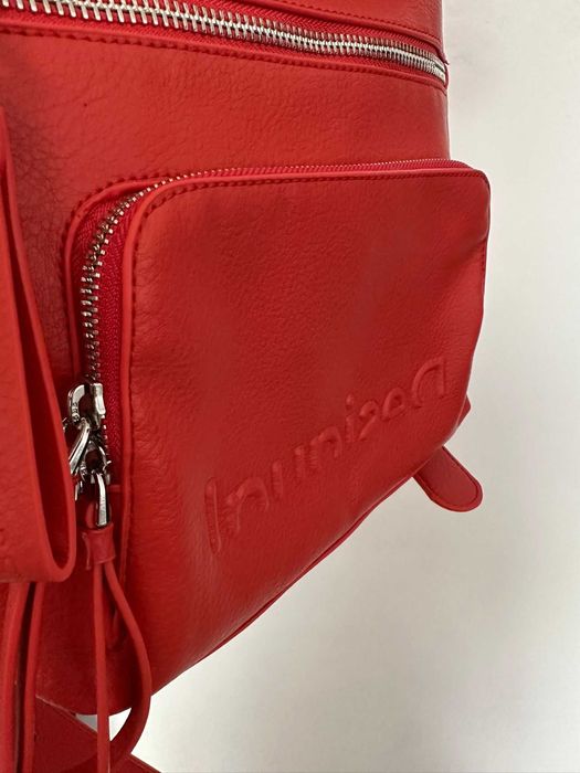 Ghiozdan Rucsac Ghiozdanel Desigual 22WAKP20 Rosu ca NOU