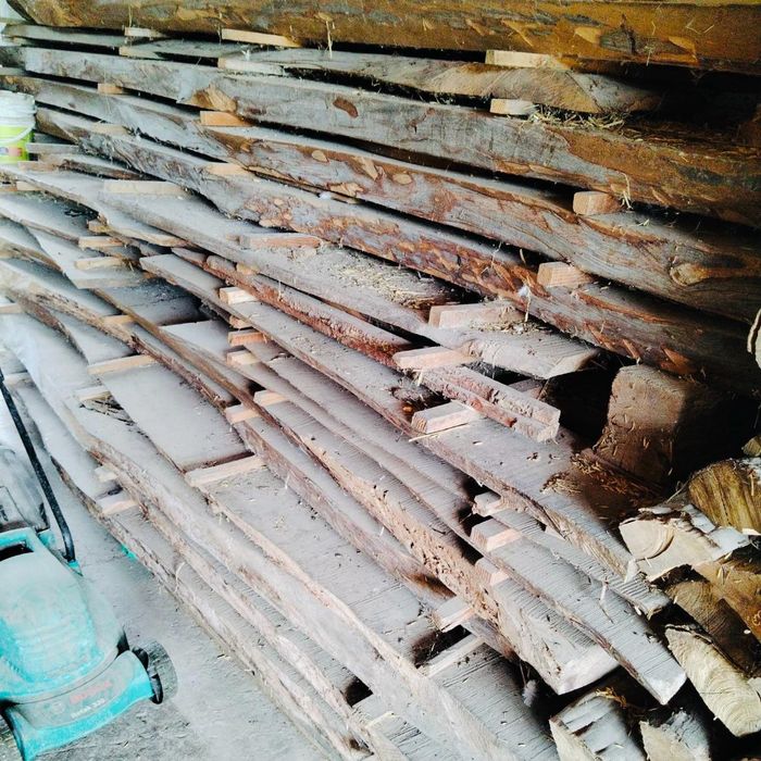 cherestea uscata nuc, gorun și frasin