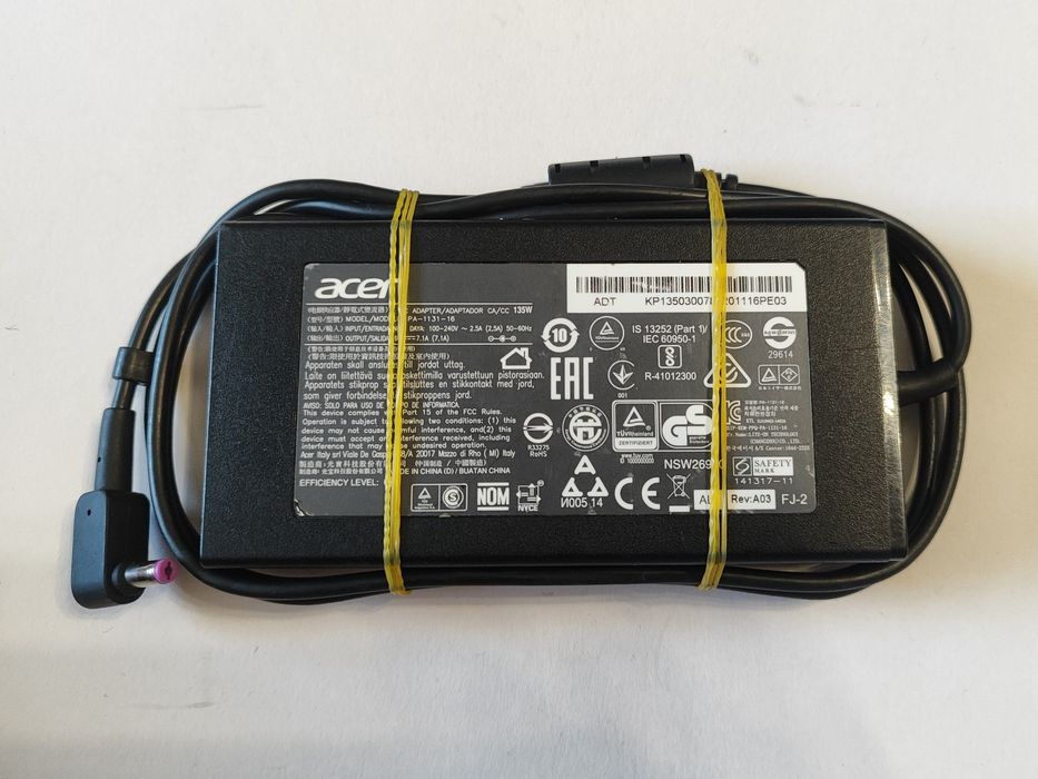 Оригинално зарядно за ACER 19V / 7.1A / 135W