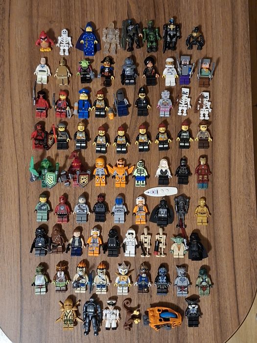 Lego Marvel Star Wars Nexo Nights Minecraft Chima City Diverse Minifigurine