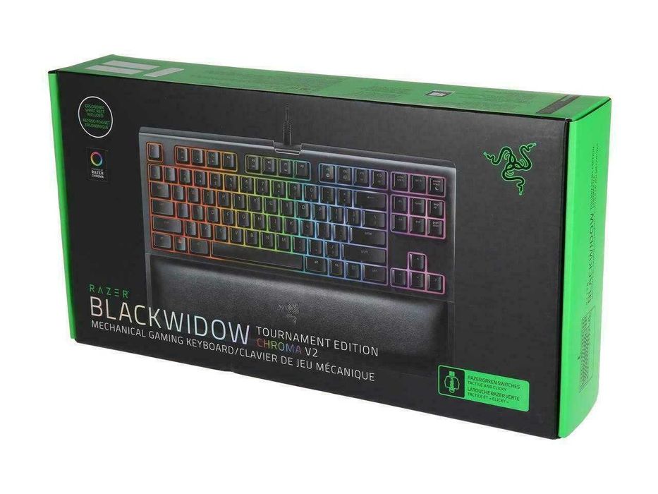 Механическая клавиатура (Razer BlackWidow TE Chroma V2) + БОНУС