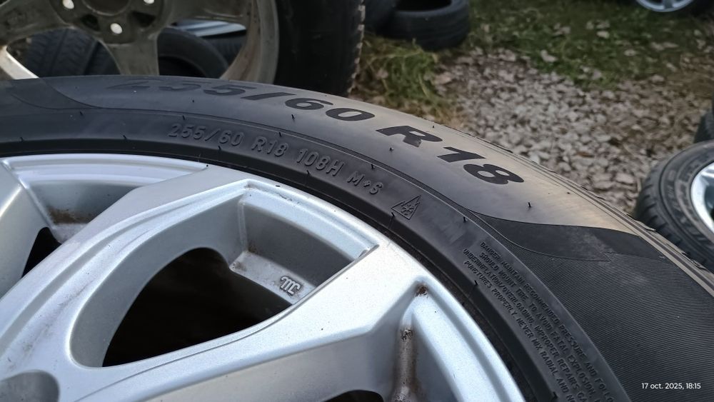 Roti Iarna Audi Q7 4M 5x112 R18 8J ET25  Pirelli 255/60R18 Touareg 2