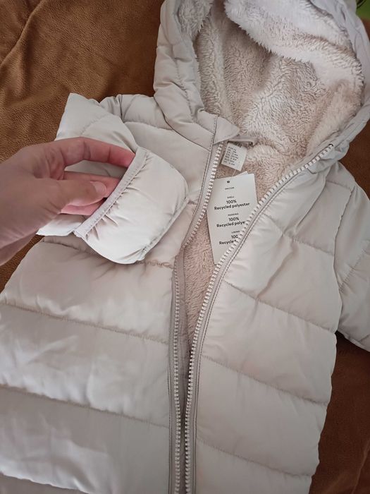 salopeta exterior bebe H&M noua