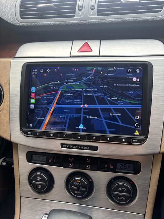 Navigatie VW Golf 6/Passat B6/B7/Polo/Jetta Carplay&AndroidAuto 9 INCH