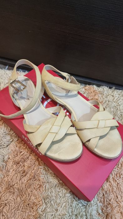 Sandale piele întoarsă S'Oliver