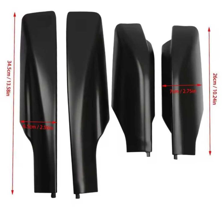 Капачета за рейлинг лайсните на тавана за Тойота РАВ4 Toyota RAV4