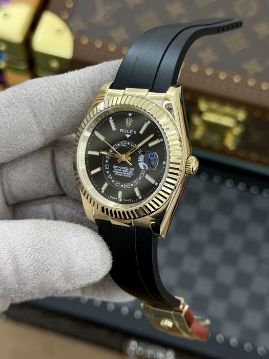 Rolex Sky-Dweller Oysterflex Gold 18k