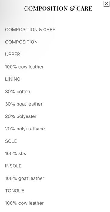 Боти Zara естествена кожа