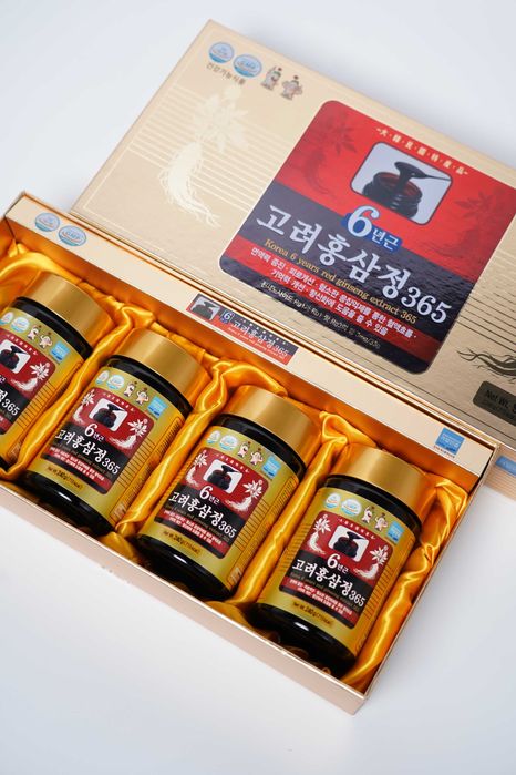 6 yillik Koreya Jenshen ekstrakti — Kuch, Energiya va Tetiklik!