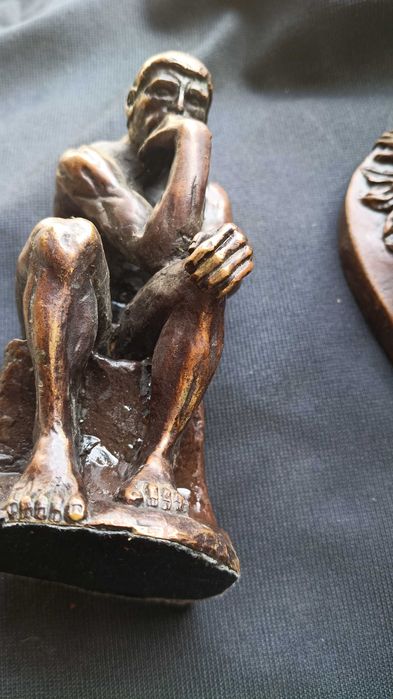 lot 7 statuete bronz replici dupa scluptori celebri