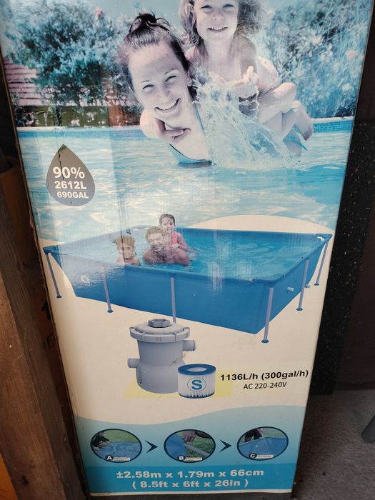 Piscină avenli, folosită