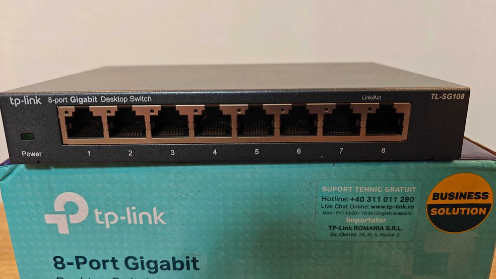 Switch TP-LINK Gigabit TL-SG108
