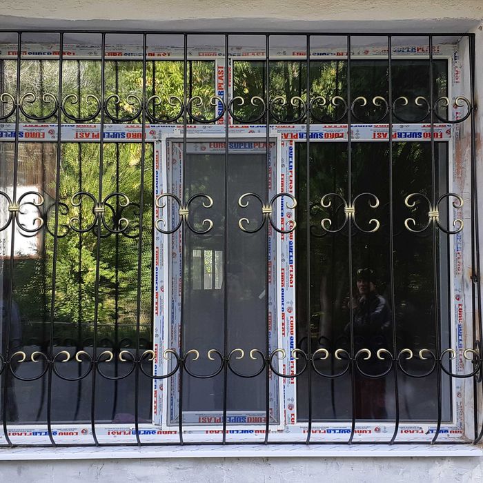 Ворота перило решетки козырьки