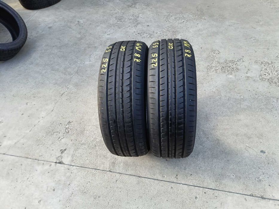 Doua anvelope vara 225 55 18 toyo profil de 7,8 mm