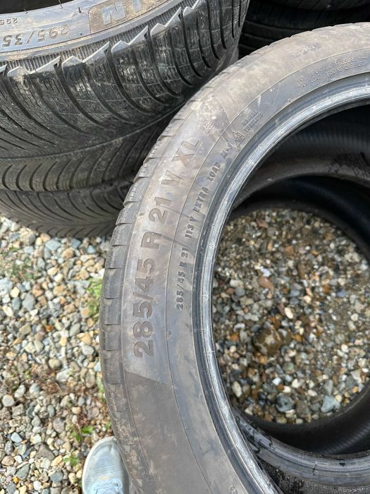 285/45R21 Continental, Anvelope M+S, stare excelenta, Garantie 100%, Cauciucuri Iarna, DOT 2024