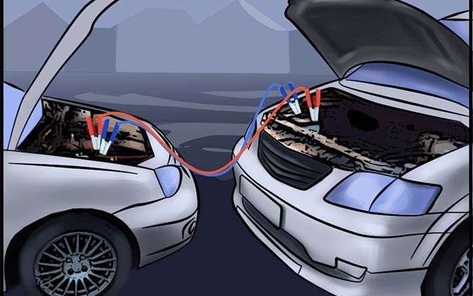 услуга перемычка прикурить 30 минг