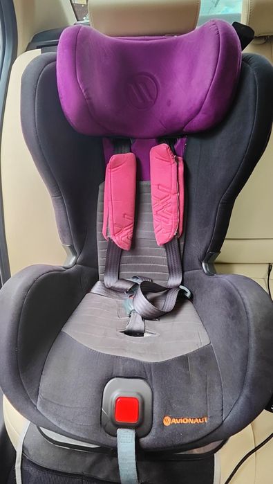 Scaun auto Avionaut Glider Softy Negru/Roz