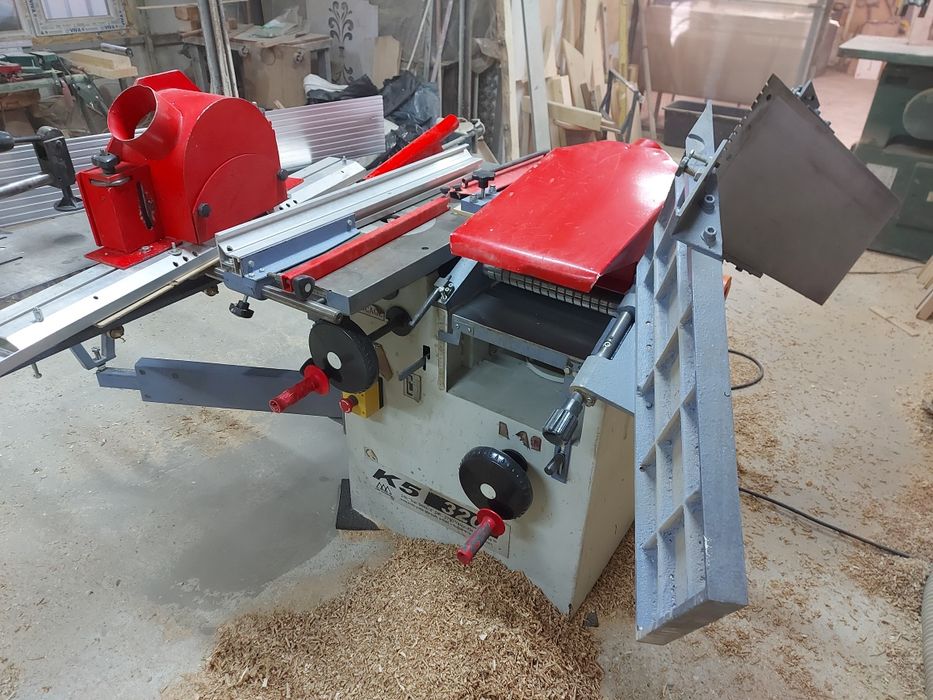 Трифазна четири операционна дърводелска машина