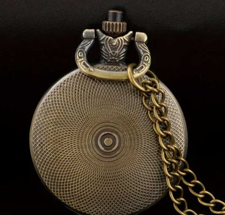 Винтажные Карманные Часы с Драконом и Луной