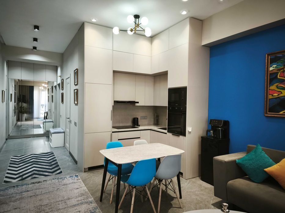 Yu  Лазуритовая 3х комнатная евро квартира в ЖК Мирабад Авеню