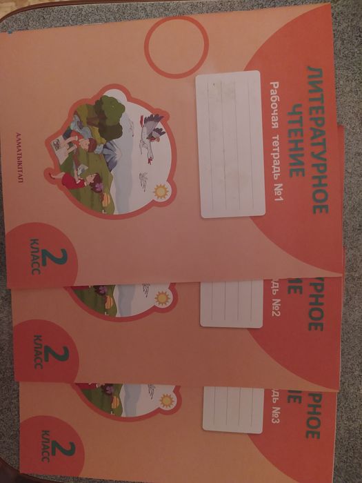 Продам рабочие тетради по литературе 2 класс