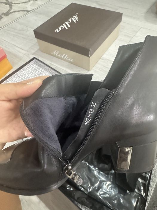 Натуральные сапоги