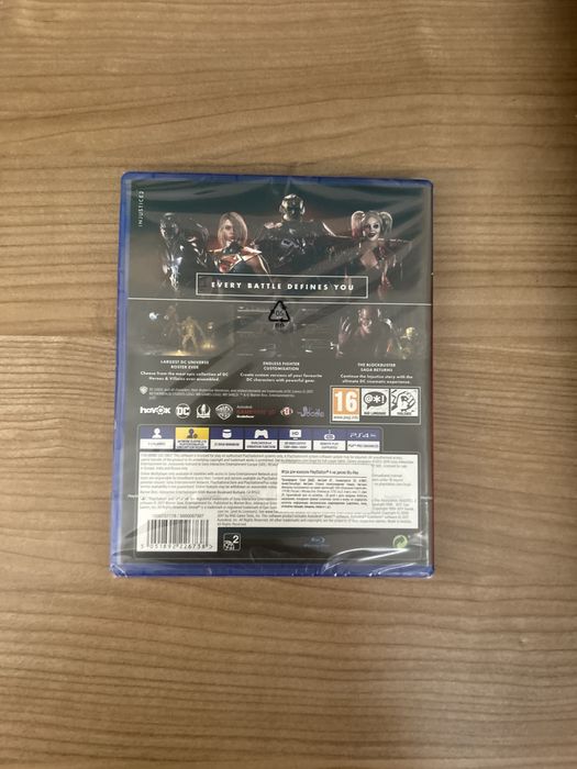 Диск для ps4 и для ps5 Injustice 2