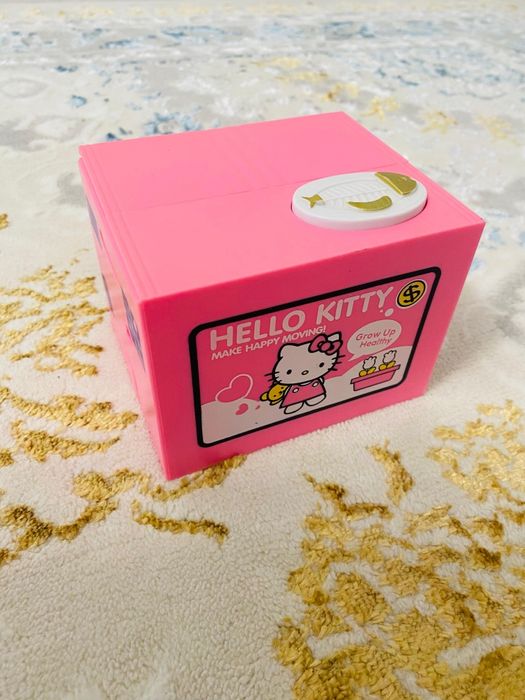 Продам набор хеллоу китти копилка б/у