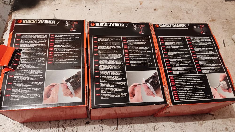 Black decker multievo accesorii