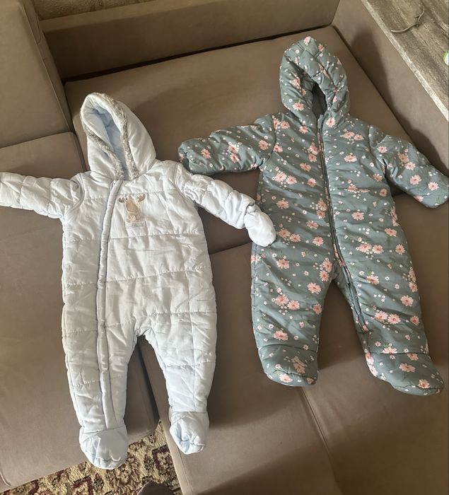 Комбинезоны на девочку и мальчика