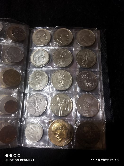 Продам монеты больше ста штук