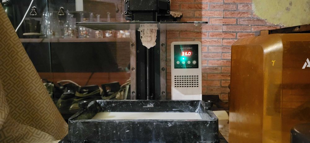 M5S PRO 3d resin printer SLA. Смолен принтер