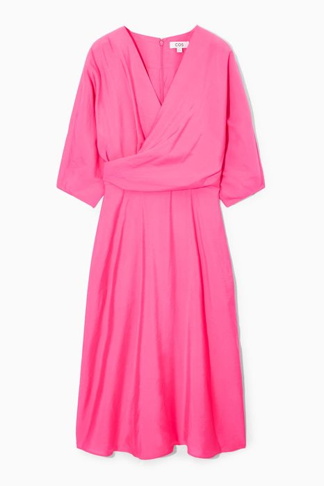 COS rochie roz fuchsia