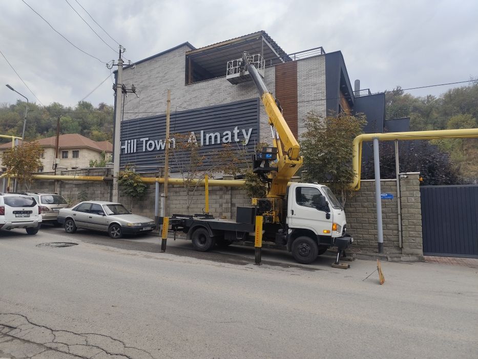 Автовышка услуги Алматы 24\7. АГП