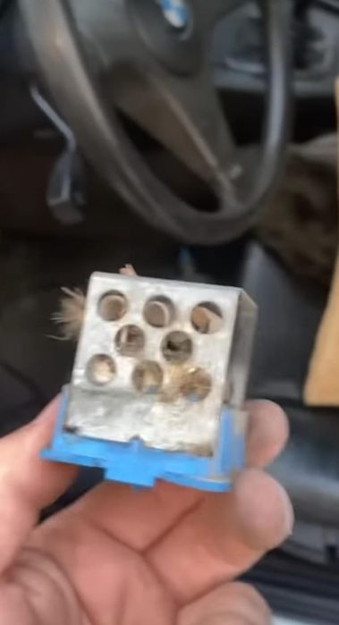 Моторчик печки е34