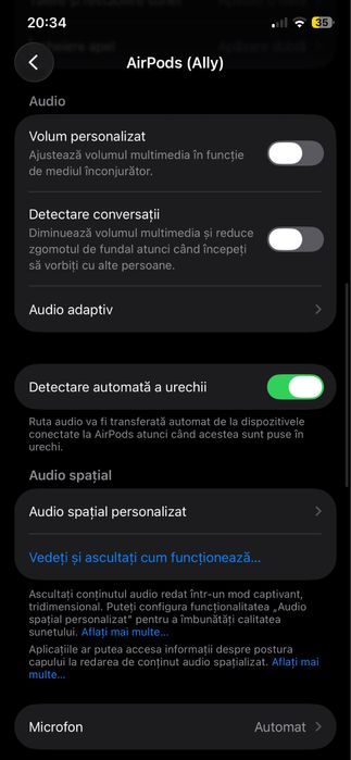 Casti  AirPods 4 ANC