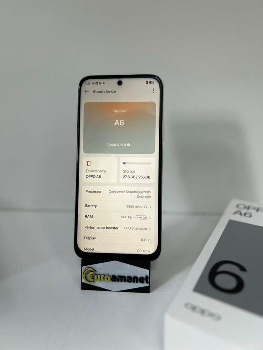 Telefon OPPO A6 5G, 256GB, 6GB RAM -P-