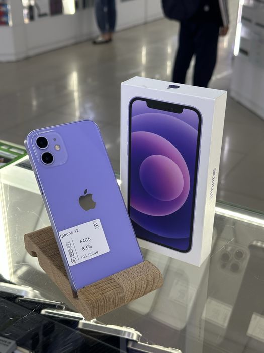 83% айфон 12 64 гб 83% iphone 12 64 gb