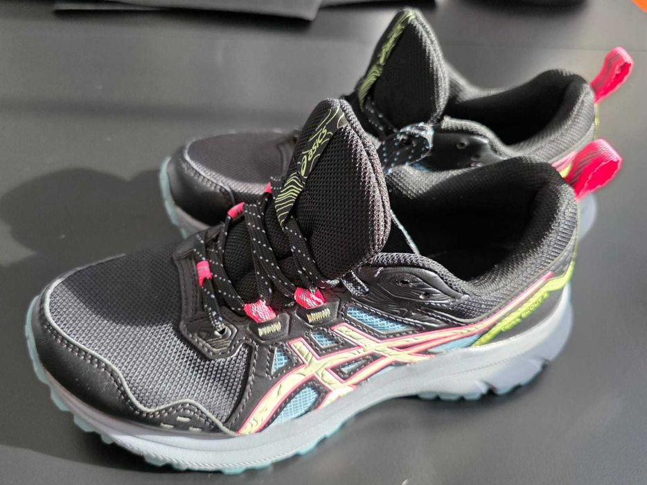 ASICS Pantofi Sport pentru Alergare Dama, Textil, Negru 37