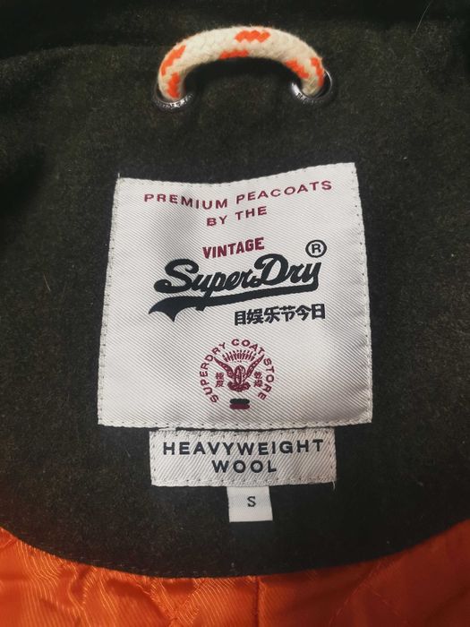 Мъжко вълнено палто Superdry,модел MS5JY002 – размер S