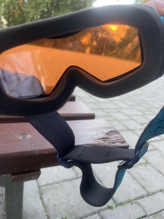 Ochelari ski marime m albastru si portocaliu cebe