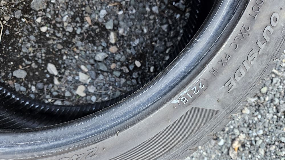 2бр гуми 245 40 19 ханкок