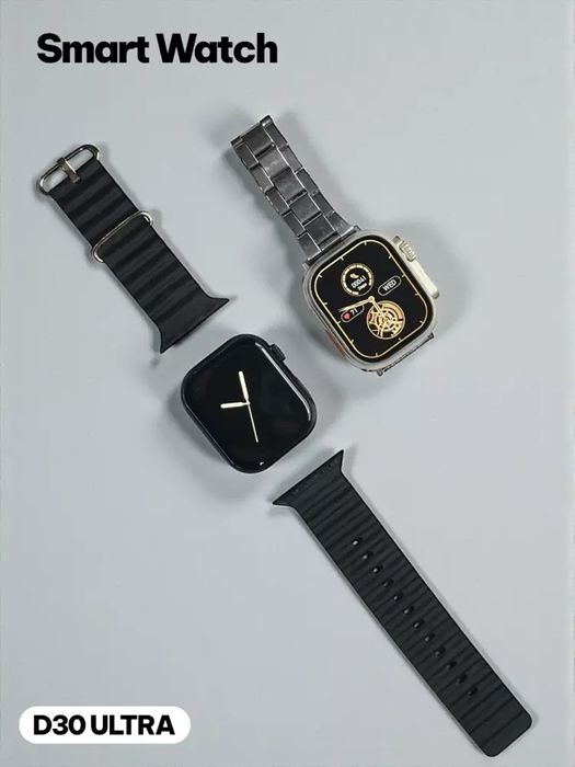 Smartwatch Ultra 2+S9, To'liq uslublar to'plami, 2 ta soat, 7 ta kamar
